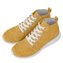 Golden Honey Swirls Men s Lightweight High Top Sneakers View2