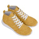 Golden Honey Swirls Men s Lightweight High Top Sneakers View3