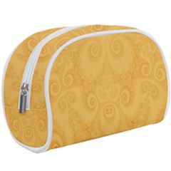 Golden Honey Swirls Makeup Case (large)