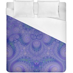 Mystic Purple Swirls Duvet Cover (california King Size) by SpinnyChairDesigns