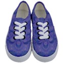 Mystic Purple Swirls Kids  Classic Low Top Sneakers View1