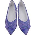 Mystic Purple Swirls Women s Bow Heels View1