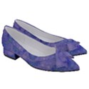 Mystic Purple Swirls Women s Bow Heels View3