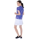 Mystic Purple Swirls Women s Polo Tee View2