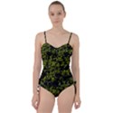 Nature Dark Camo Print Sweetheart Tankini Set View1