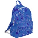 Cornflower Blue Floral Print The Plain Backpack View2