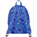 Cornflower Blue Floral Print The Plain Backpack View3