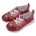 Coral Pink Floral Print Running Shoes View2