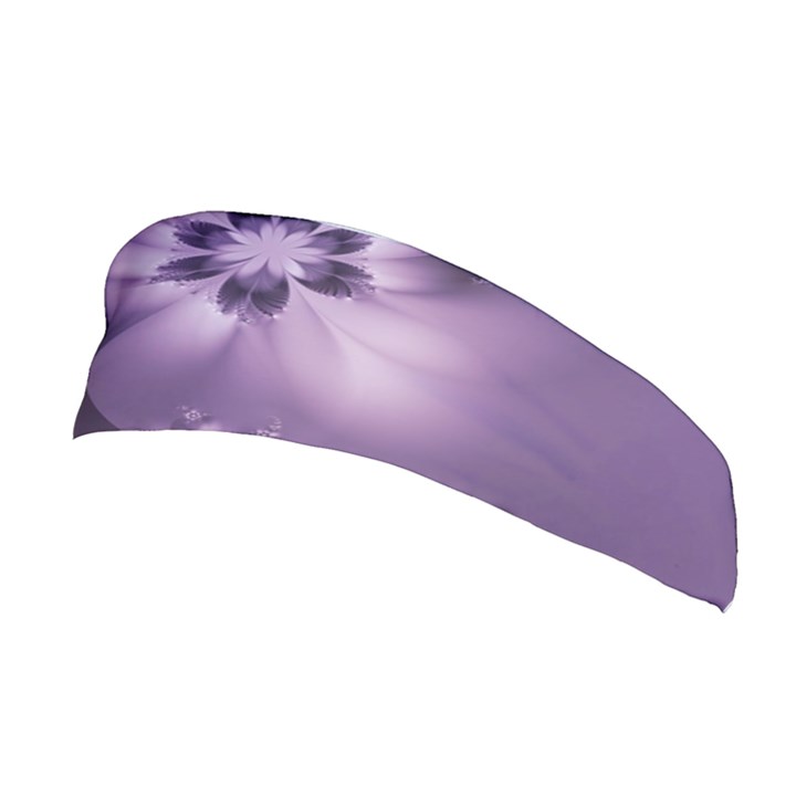 Royal Purple Floral Print Stretchable Headband