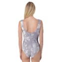 Pale Mauve White Flowers Princess Tank Leotard  View2