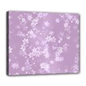 Lavender and White Flowers Deluxe Canvas 24  x 20  (Stretched) View1