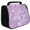 Lavender and White Flowers Full Print Travel Pouch (Big) View2