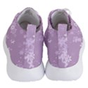 Lavender and White Flowers Women s Lightweight High Top Sneakers View4