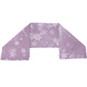 Lavender and White Flowers Long Sheer Chiffon Scarf  View2