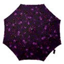 Purple Flowers Hook Handle Umbrellas (Small) View1