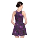 Purple Flowers Reversible Skater Dress View2