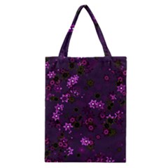 Purple Flowers Classic Tote Bag