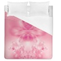 Pink Floral Pattern Duvet Cover (Queen Size) View1