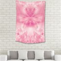 Pink Floral Pattern Small Tapestry View2