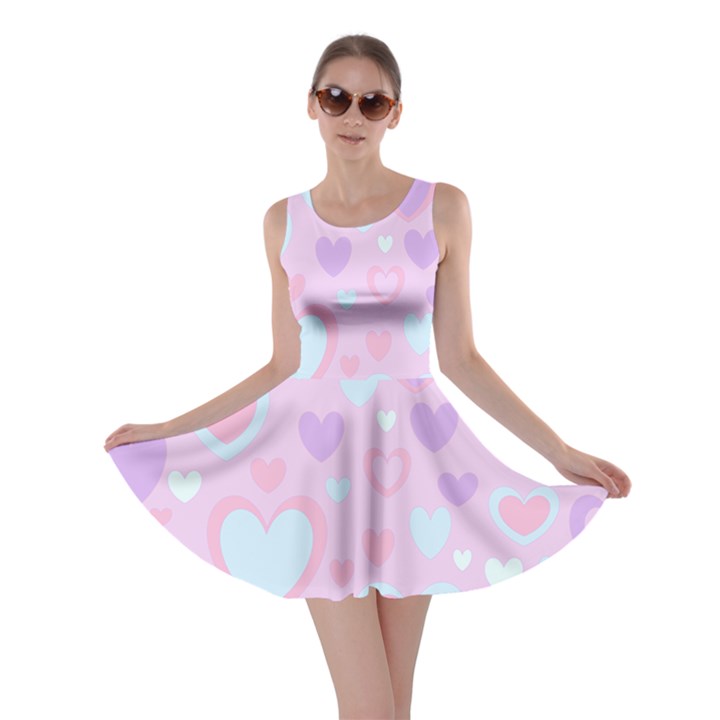 Unicorn Hearts Skater Dress