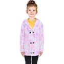 Unicorn Hearts Kids  Double Breasted Button Coat View1