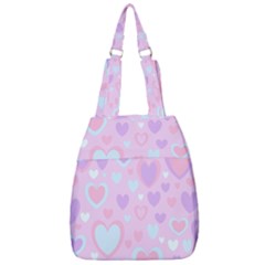 Unicorn Hearts Center Zip Backpack by MooMoosMumma