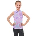 Unicorn Hearts Kids  Sleeveless Polo Tee View1