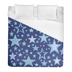 Stars Blue Duvet Cover (full/ Double Size) by MooMoosMumma