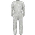 Ash Grey Floral Pattern OnePiece Jumpsuit (Men)  View1