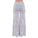 Ash Grey Floral Pattern So Vintage Palazzo Pants View2