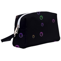 Bubble In Blavk Background Wristlet Pouch Bag (large) by Sabelacarlos