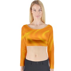 Honey Wave  Long Sleeve Crop Top by Sabelacarlos