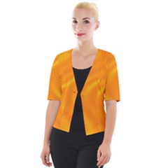 Honey Wave  Cropped Button Cardigan by Sabelacarlos