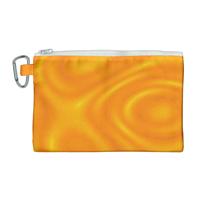 Honey wave  Canvas Cosmetic Bag (Large)