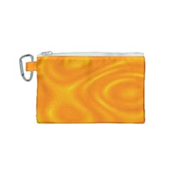 Honey Wave  Canvas Cosmetic Bag (small) by Sabelacarlos