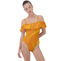 Honey Wave  Frill Detail One Piece Swimsuit by Sabelacarlos