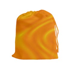 Honey Wave  Drawstring Pouch (xl) by Sabelacarlos