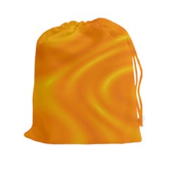 Honey Wave  Drawstring Pouch (2xl) by Sabelacarlos