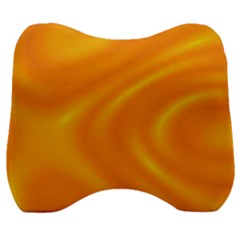 Honey Wave  Velour Head Support Cushion by Sabelacarlos