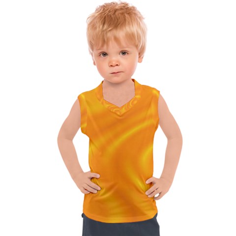 Honey Wave  Kids  Sport Tank Top by Sabelacarlos