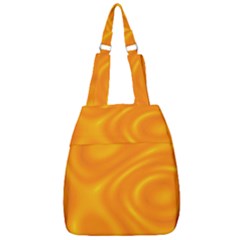 Honey Wave  Center Zip Backpack by Sabelacarlos