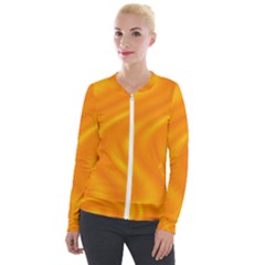 Honey Wave  Velour Zip Up Jacket by Sabelacarlos