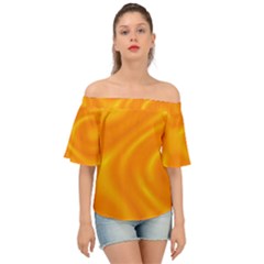 Honey Wave  Off Shoulder Short Sleeve Top by Sabelacarlos