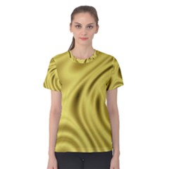 Golden Wave  Women s Cotton Tee