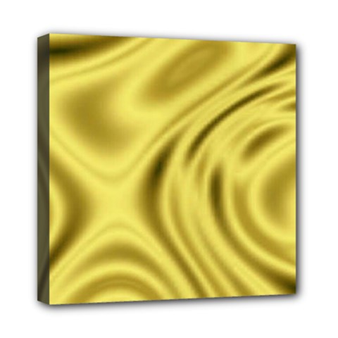 Golden Wave  Mini Canvas 8  X 8  (stretched)