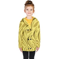 Golden Wave  Kids  Double Breasted Button Coat