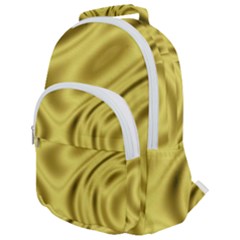 Golden Wave  Rounded Multi Pocket Backpack