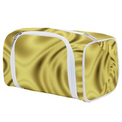 Golden Wave  Toiletries Pouch by Sabelacarlos