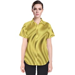 Golden Wave  Women s Short Sleeve Shirt