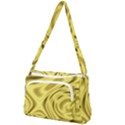 Golden wave  Front Pocket Crossbody Bag View1